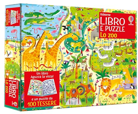 Lo zoo. Ediz. illustrata. Con puzzle da 100 tessere