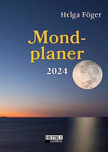 Mondplaner 2024: Der praktische Taschenkalender für unterwegs – Mit Spiralbindung und viel Platz für Termine und Notizen – 10,5 x 14,8 cm