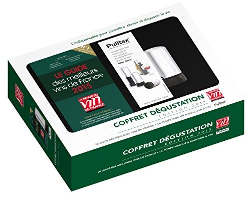 Coffret dégustation édition 2015 (Guide vert + la pompe vide-air & bouchon à vin PULLTEX)