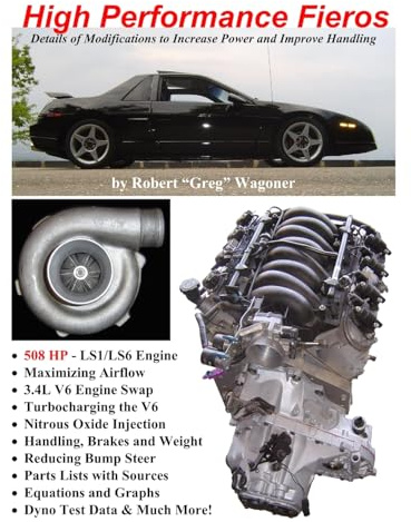 High Performance Fieros, 3.4L V6, Turbocharging, LS1 V8, Nitrous Oxide