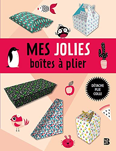 Mes jolies boîtes à plier (rouge)