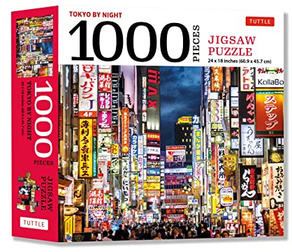 Tuttle Publishing Tokyo by Night Jigsaw Puzzle