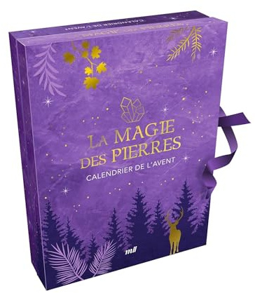 Calendrier de l'Avent - La Magie des pierres: 22 pierres naturelles et des cadeaux surprises pour attendre Noël