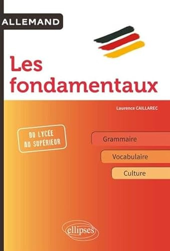 Allemand, les fondamentaux: Grammaire, vocabulaire, culture