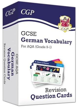 GCSE AQA German: Vocabulary Revision Question Cards (For exams in 2025) (CGP AQA GCSE German)