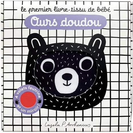 Le Premier Livre Tissu de Bébé - Ours Doudou
