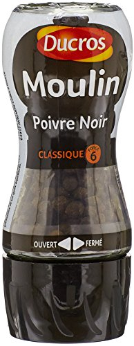 Ducros Moulin à Poivre Noir 35 g - Lot de 3
