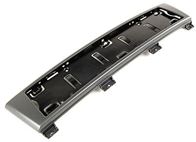 Audi Original A3 S3 Sportack Soporte para Matricula Frontal (Color Gris Piedra) 8P4807285