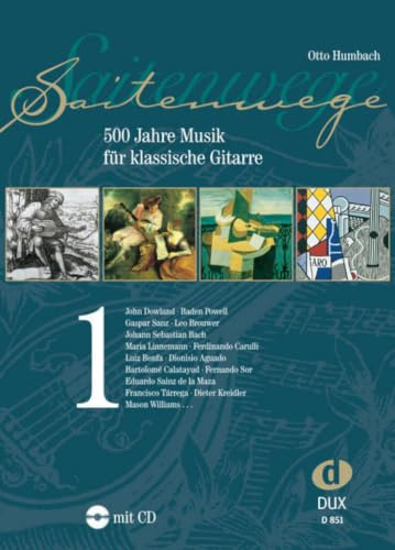 Saitenwege band 1 - 500 jahre musik fur klassische gitarre - guitare + media online