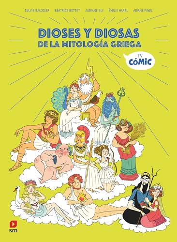 Dioses y diosas de la mitología griega (COMICS)