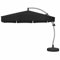 Ampelschirm Easy Sun Ø 350 cm, silber/anthrazit