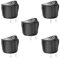 SCOOYUCK 5 Pièces Interrupteur à Bascule Rond, SPST 23mm 2 Broches ON/OFF, 12V 24V 125V 250V Interrupteur a Bascule, Pour Voiture Bateau Appareils Ménagers