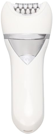 Pongnas 6 in 1 Hair Removal Epilator Face Massage and Body Exfoliator Women Wet Dry Shaving Versatile Trimmer Meets All Grooming Needs ABS Built in Li-ion Battery
