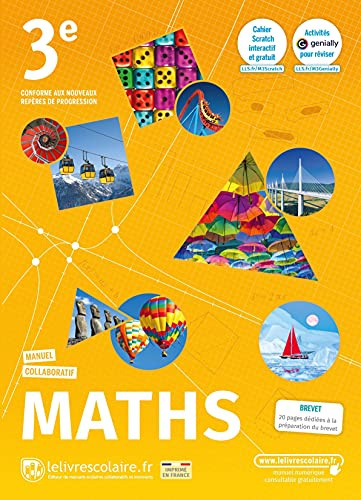 Maths 3e: Manuel de l'élève