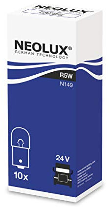 NEOLUX Lot de 10 ampoules standard R5W pour camion N149 24V 5W