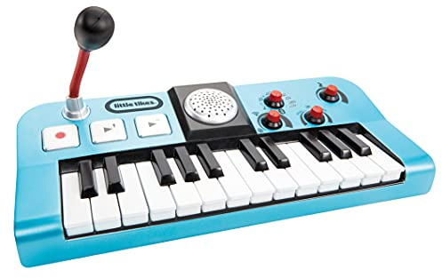 Little Tikes My Real Jam Keyboard - Toy Keyboard with Microphone & Case - Four Play Modes, Volume Control, Bluetooth Connectivity - Encourages Imaginative & Creative Play - For Kids Ages 3+