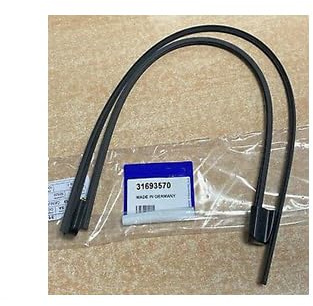 Volvo S60, V60 (19-) Wiper Blade Rubber Insert/Refills (Pair) (RHD) - 2 x Wiper Blade Rubber Inserts - Windshield Wiper Replacement, Vehicle Maintenance