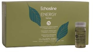 TRATTAMENTO ENERGIZZANTE CAPELLI DEBOLI E FINI 12 x 10 ml ECHOSLINE