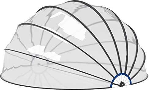 Pool Dome 559x275 cm, Transparent, wenjingqiUK-92798