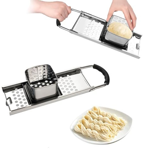 Spatzle Attrezzo, Attrezzo Per Spatzle, Utensile Per Spatzle, Affettatrice Per Spätzle,Spatzle Attrezzo Con Slitta In Acciaio Inox,Spatzle Attrezzo Utensili Da Cucina Multifunzione,Per Cucinare Cucina