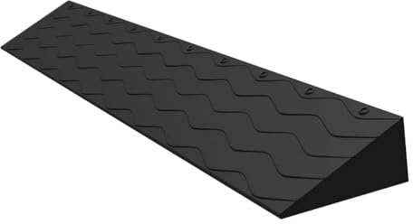 2,4cm,Kerb Ramp Plastic Threshold Ramp for Wheelchair Scooter Sweeping Robot 1-10 Cm Rise Non-Slip Wheelchair Ramp Plastic Threshold Door Step Ramp