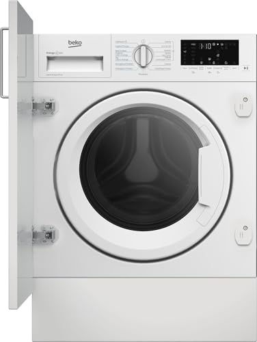 Beko WDI85DAW_IT, Capacità 8kg+5kg, classe D|A, colore White, Motore Inverter BPM