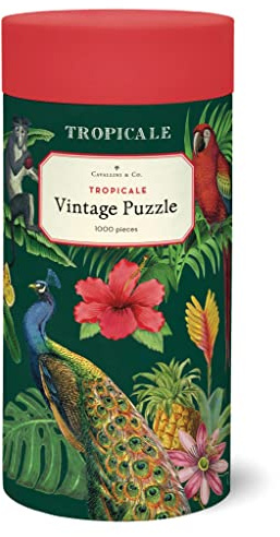 Cavallini 1000 Piece Puzzle, Tropicale (PZL/TROP)