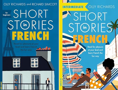 Short Stories in French 2 Book Set (Short Stories in French for Beginners, Short Stories in French for Intermediate Learners)