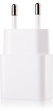 MyGadget Cargador Enchufe USB para Smartphone y Tablet - USB Adaptador 5V | 1A - Charger para Apple iPad, iPhone, Samsung Galaxy, Huawei - Blanco