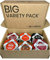 Tassimo T Discs Pods Variety Pack x22 Different Flavours Coffee, Tea, Hot Chocolate Capsules in StormBrew Gift Box