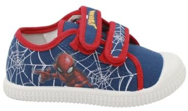 Chaussure en tissu Spiderman, bleu, 21 EU