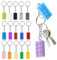 SUWYNJ Porte-clés Bloc de Construction 15 Pièces Briques Porte - Clé Porte-clés Briques Clé Attache Brick Key Rings Porte-clés Fête Brique Porte-clés pour Cadeaux D'anniversaire Articles de Fête