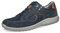 Jomos Herren Echtleder Schnürhalbschuh blau, Herren:50 EU