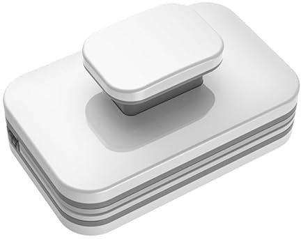 Lave Vitre Magnétique Nettoyeu Adapté pour les Doubles Vitrages de 3 à 10 mm, Outil Magnétique de Nettoyage de Fenêtre pour Double Vitrage, Nettoyeur de Vitres Magnétique au Design Moderne