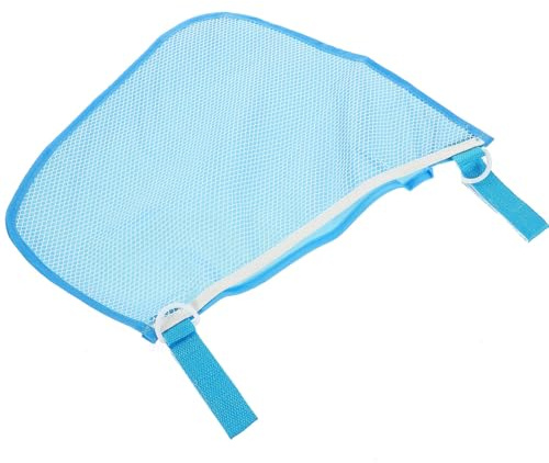 Bolsa Colgante Lateral 2 Piezas para Cochecito de Ñiño Azul | Poliéster de Malla, Uso Exterior, Almacenamiento Portátil y Reutilizable, Fácil de Colgar