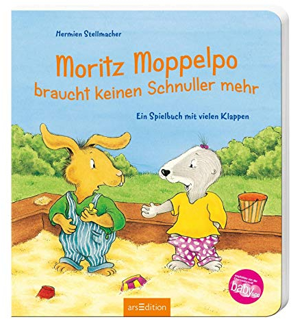 Moritz Moppelpo braucht keinen Schnuller mehr: Ein Spielbuch mit vielen Klappen | Das beliebteste Pappbilderbuch zum Thema Schnullerentwöhnung für Kinder ab 24 Monaten