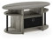 Furinno JAYA Simple Design Oval Coffee Table with Bin, French Oak/Black/Black