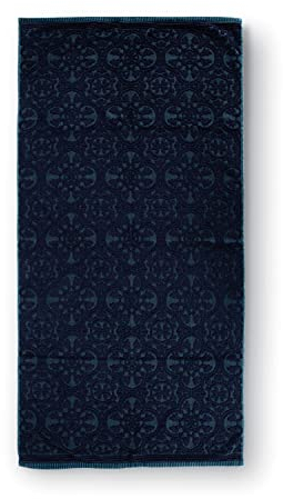 Pip Studio Handtuch Tile de Pip | dunkelblau - 55 x 100