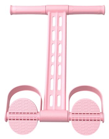Cuerda De Tensión Multifunción con Pedales – Tirador Yoga A Pedal & Banda Elástica Expansor De Pecho | Equipo De Ejercicio Completo para Brazos, Piernas, Cintura, Abdomen Y Hombros