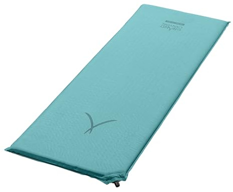 Grand Canyon HATTAN 3.8 KIDS - Materasso da campeggio autogonfiabile, materasso ad aria - 160x51x3,8cm - Meadowbrook (verde turchese)