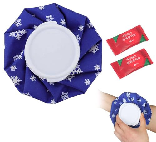 Bolsa para Hielo, Reutilizable Caliente Frío Bolsa De Hielo, Compresa Caliente O Fría, para Lesiones En La Rodilla, Hinchazón, Esguinces
