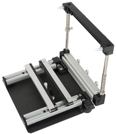 Vituord Manual Small Screen Printing Station, SMT Steel Mesh Solder Paste Printing Table, Adjustable Thickness, PCB Stencil Printer, Precision Printing for PCB Assembly