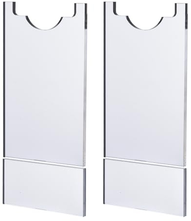 Bexdug Butée de canapé transparente, protection murale contre les meubles, accessoires de protection en acrylique transparent, empêche les risques d'incendie causés par les chauffages