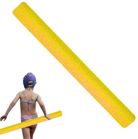 Schiuma per tagliatelle per piscina,Tubo in schiuma per tagliatelle per piscina,Tagliatelle in schiuma brillante da 59 pollici per divertimento galleggiante | Bastone da spesso e