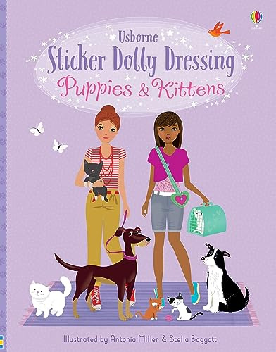 Sticker Dolly Dressing Puppies and Kittens: 1