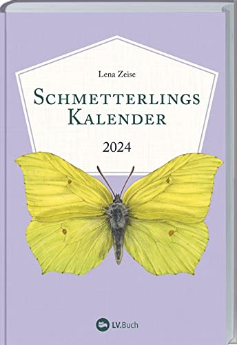 Calendario de mariposas 2024: con una práctica vista semanal e ilustraciones encantadoras. El calendario de bolsillo perfecto para amantes de la naturaleza con... y dos postales extraíbles.