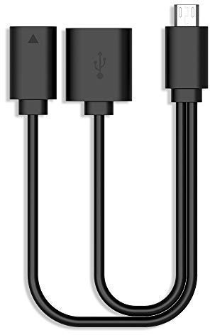 Rii F1 Micro USB Host OTG Adapter Cable for Firestick and Fire TV 4K