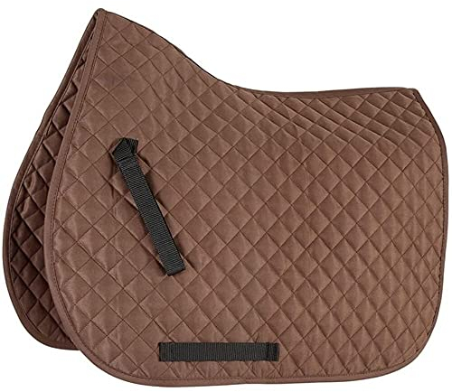 Performance Lite Horse Satteldecke, 35,6 cm – 35,6 cm, Braun, braun