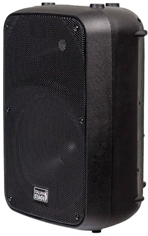 ITALIAN STAGE IS FRX10AW - cassa bluetooth a batteria con radiomicrofono, lettore mp3, scheda sd, usb e radiocomando