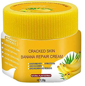Foot Cream - Foot Cream Very Dry Feet Banana Foot Repair Cream per un rapido sollievo di piedi e talloni secchi, screpolati e pruriginosi, 20g